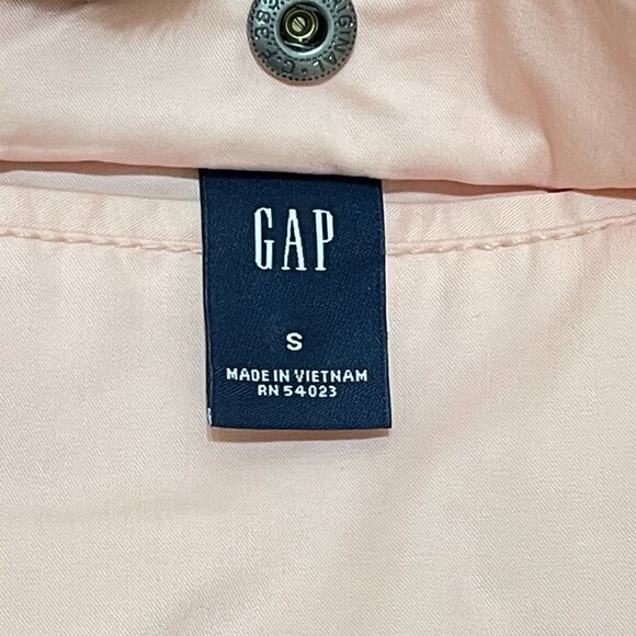 New Gap Reversible Vest Small Pink Faux Fur Full Zip - Picture 5 of 7